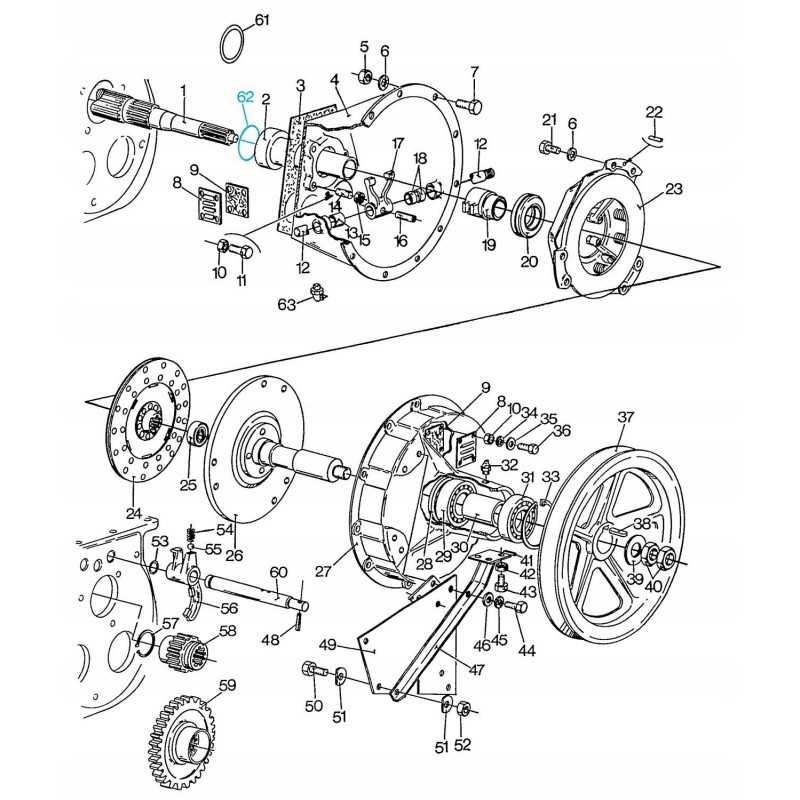 Pavarų dėžės sandariklis new holland tc tx tr 3881