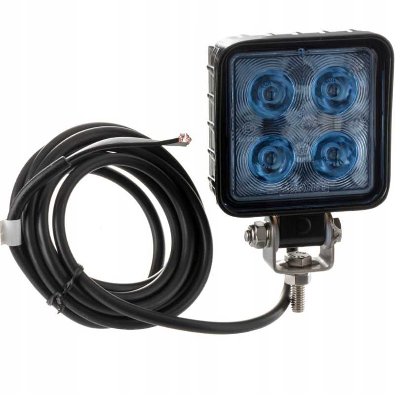 LED darbo lempa mėlyna 12v 24v purkštuvas