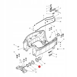 Priekinės ašies poveržlė mf 3785075m1 org