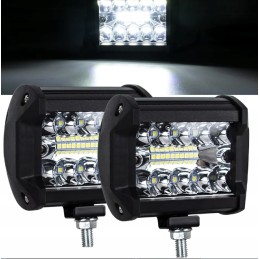Led 90w halogeninis prožektorius darbo lempa 10 12 24 30v rinkinys iš 2