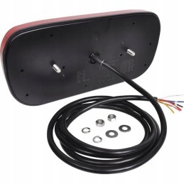 LED galinis kombinuotas žibintas, kairysis, 12 24v