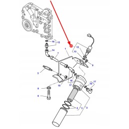 3798633m3 hidraulinės alyvos filtro užsikimšimo jutiklis