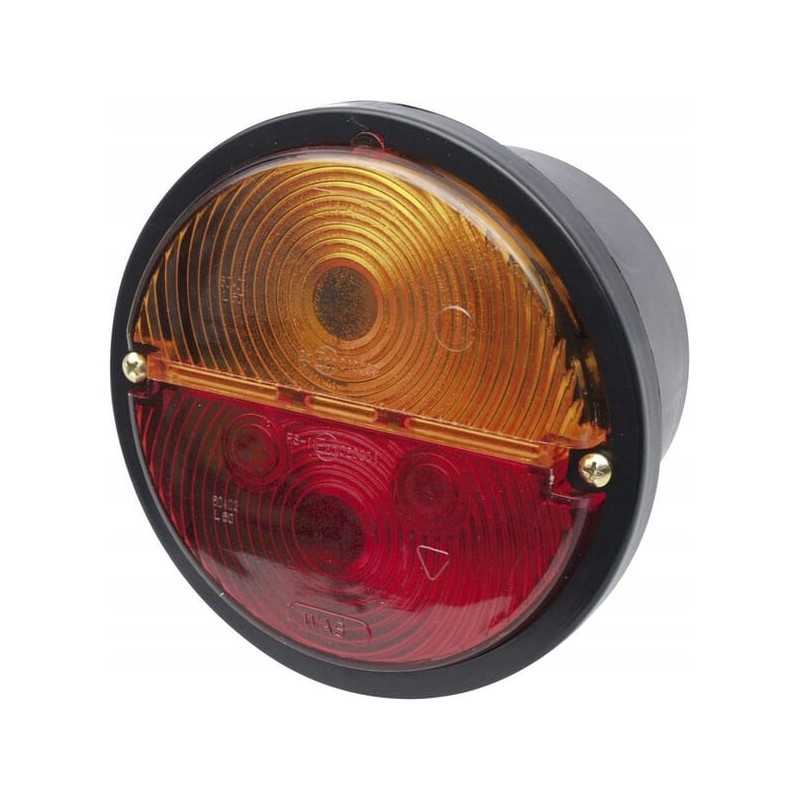 Apvalus galinis žibintas oe132mm dešinė, prisukamas