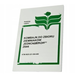 Bulvių kombaino atsarginių dalių katalogas an