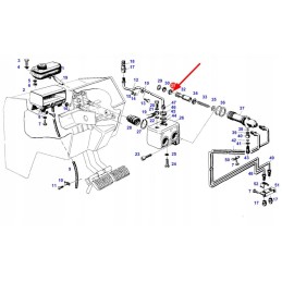 F284100070090 Pagrindinio stabdžių cilindro žiedas
