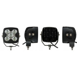Halogeninė darbo lempa 5 LED 50w 12v 24v 2vnt