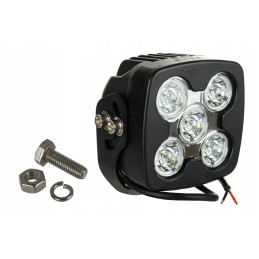 Halogeninė darbo lempa 5 LED 50w 12v 24v 2vnt