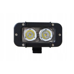 Halogeninė darbo lempa 2 LED 20w 1400lm 10 30v 4x4