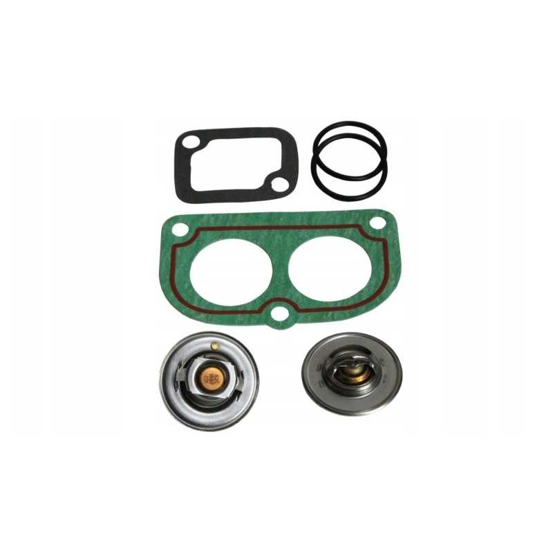 Sukomplektuotas termostatas su tarpikliais john deere ar48675
