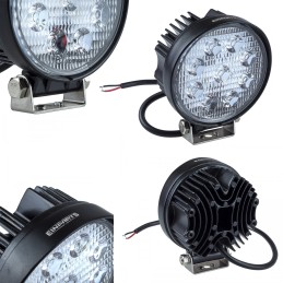 LED darbo lempa Cree 27W 60 apvali ein