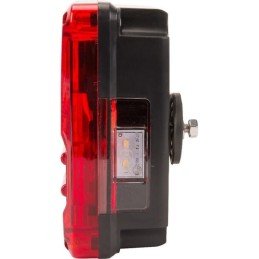 Stačiakampis kombinuotas galinis žibintas, 5 kontaktų, kairysis, LED