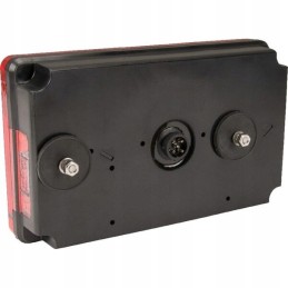 Stačiakampis kombinuotas galinis žibintas, 5 kontaktų, kairysis, LED