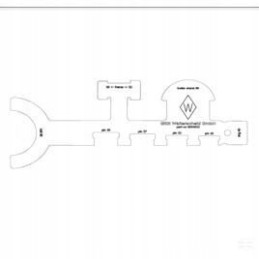 Šablonas k807ku2000 z04 8004932 Walterscheid