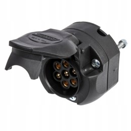 7 polių lizdas priekabai su varžtais