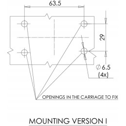 LED šoninė gabaritinė lemputė dešinė 12 24v kramp