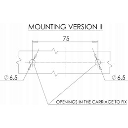 LED šoninė gabaritinė lemputė dešinė 12 24v kramp