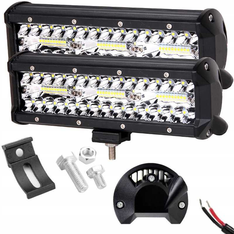 Led 180w halogeninis prožektorius darbo lempa 10 12 24 30v rinkinys iš 2