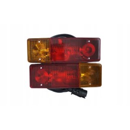 Žibintų lempų komplektas žemės ūkio priekabai, traktoriui 7vnt