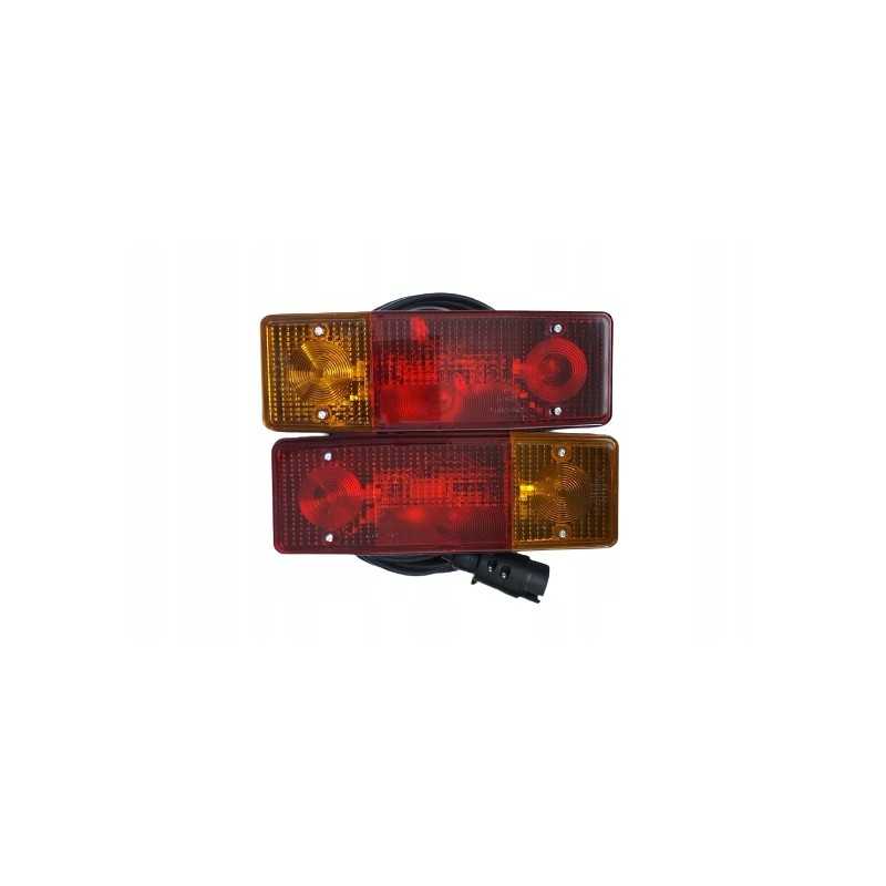 Žibintų lempų komplektas žemės ūkio priekabai, traktoriui 7vnt