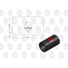 Zetor originalus Ursus sustiprintas guminis kabelis