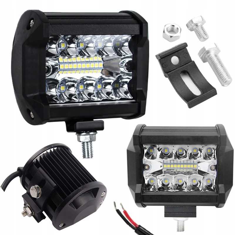 Led 90w halogeninis prožektorius darbo lempa 10 12 24 30v