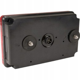 Stačiakampis kombinuotas galinis žibintas, 5 kontaktų, dešinė, LED