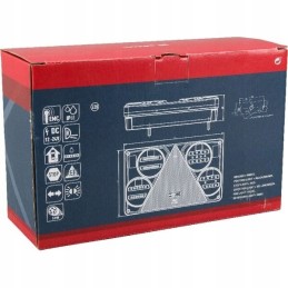 Stačiakampis kombinuotas galinis žibintas, 5 kontaktų, dešinė, LED