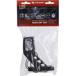LED šoninė gabaritinė lemputė dešinė 12 24v kramp