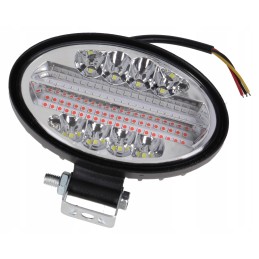 LED darbo lempa 144w kombinuotas traktoriaus ekskavatorius