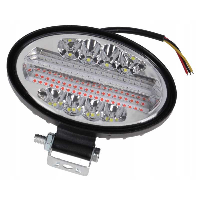 LED darbo lempa 144w kombinuotas traktoriaus ekskavatorius