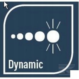 Halogeninis galinis žibintas, stačiakampis, dinaminis LED