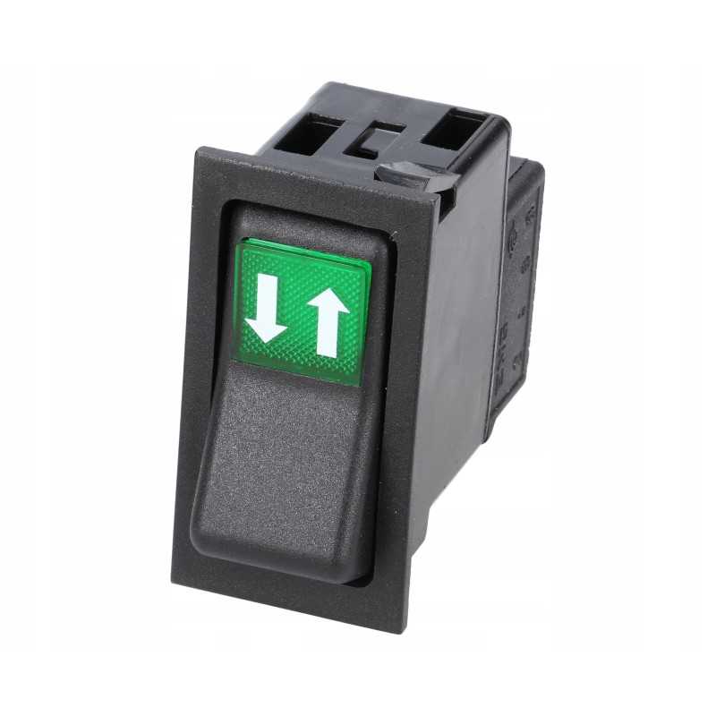 Jungiklio jungiklis 42x22mm 3 padėtys 6 kontaktai