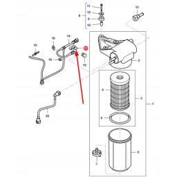 4225395m1 kuro vamzdžio laikiklis