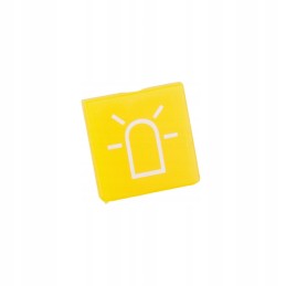 Įspėjamosios lemputės jungiklio įdėklas 14x14mm