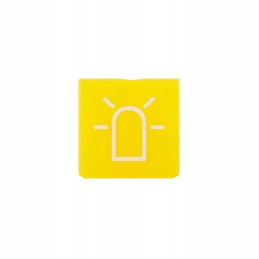 Įspėjamosios lemputės jungiklio įdėklas 14x14mm