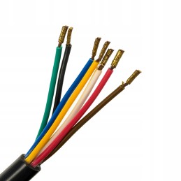 7 polių lizdas, 7 kontaktų universalus diržas, 1 5 m