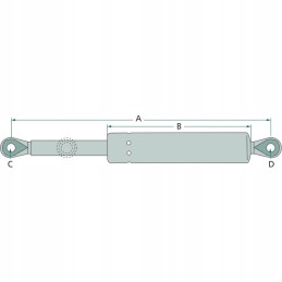 Stabilus dujų pavara 885 895 durų korpusui