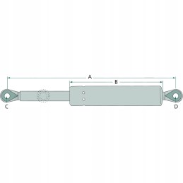 Stabilus dujų pavara 885 895 durų korpusui