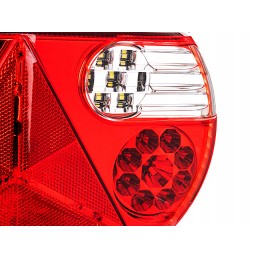 LED galinis žibintas su trikampiu 12 24v lp
