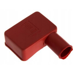 Akumuliatoriaus gnybtų dangteliai kairėje dešinėje