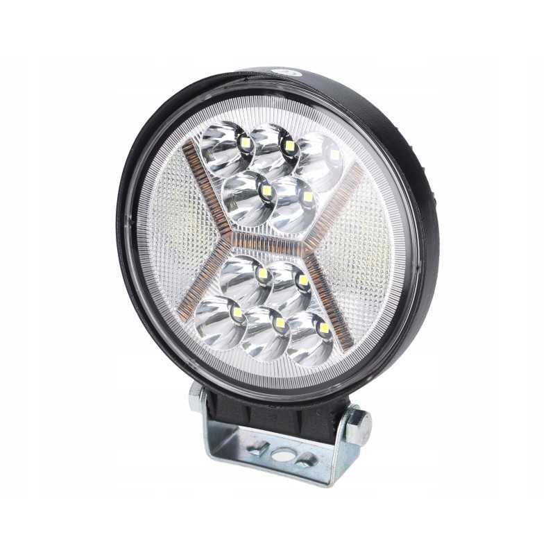 LED darbo lempa 48w kombinuotas traktoriaus ekskavatorius