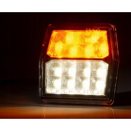 LED priekinis žibintas 12v 2 funkcijos, padėtis, kryptis