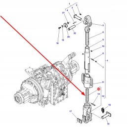 4286638m1 pakabos varžtas m36 x 210
