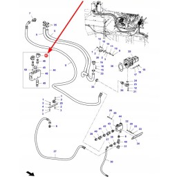 D46150538 hidraulinio siurblio vožtuvo ritė