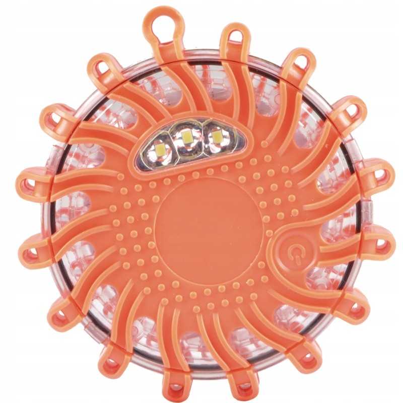 Šviesos diodų blykstės įspėjamasis disko gaidys