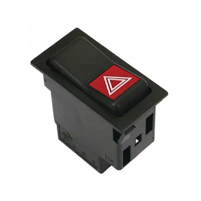 Avarinių žibintų jungiklis