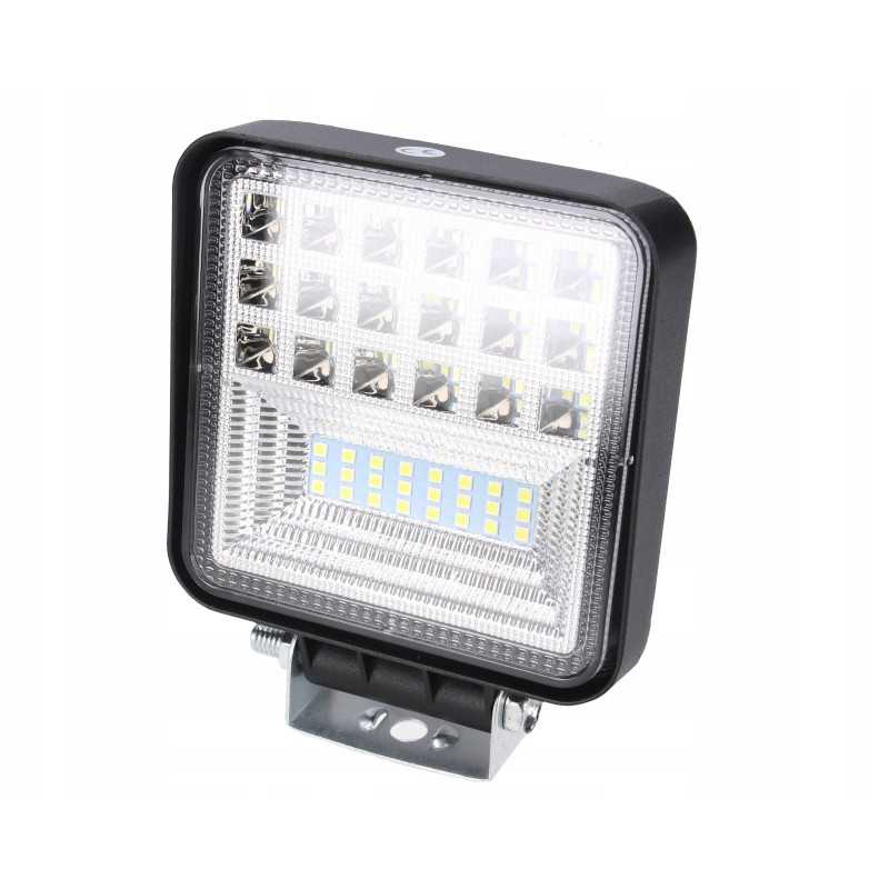 LED darbo lempa 126w kombinuotas traktoriaus ekskavatorius