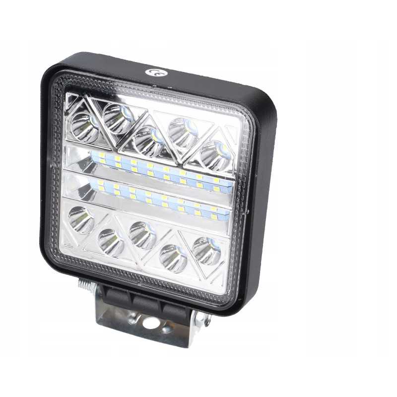 LED darbo lempa 102w kombinuotas traktoriaus ekskavatorius