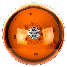 LED gaidžio įspėjamoji lemputė 12v 24v laikiklis