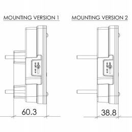 Trikampis, 5 kontaktų dešinysis galinis LED žibintas